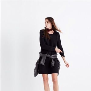 Madewell Button Back Merino Sweater Dress